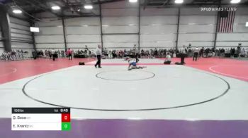 106 lbs Consi Of 64 #1 - Quinn Gaca, OH vs Evan Krantz, NV