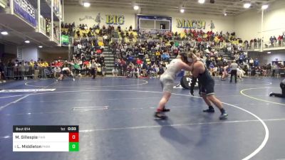 285 lbs Consy 4 - Micah Gillespie, Fairfax-VA vs Logan Middleton, Parkersburg South-WV