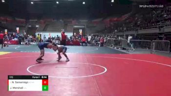 170 lbs Cons. Round 2 - Nicolas Samaniego, Nor Cal Wrestling Academy vs Jason Marshall, California