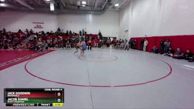 150 lbs Cons. Round 5 - Jacob Daniel, Rocky Mountain vs Jack Goodwin, Broomfield