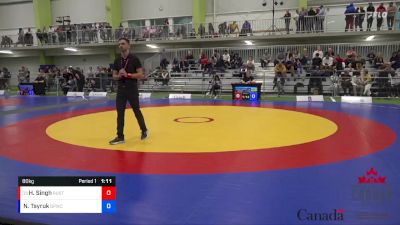 80kg Cons. Round 6 - Harjot Singh, Rustom WC vs Nikita Tsyruk, Grande Prairie WC