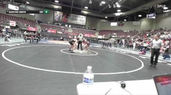2A 138 lbs Champ. Round 1 - Sawyer Smith, South Sevier vs Christopher Echeverria, Utah Military Academy Hillfield