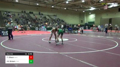 133 lbs Rr Rnd 1 - Trent Olson, Hofstra vs Mitchell Brown, Utah Valley