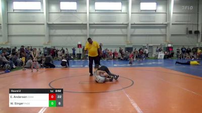 75 lbs Round 2 - Easton Anderson, Donahue Wrestling Academy vs William Singer, Phoenix Wrestling Club