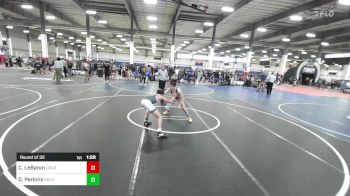 120 lbs Round Of 32 - Caleb LeBaron, Gold Rush Wr Ac vs Gary Perkins, Relentless WC