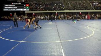160 lbs Round 2 - Casen Sparks, Ankeny Wrestling Club vs Kade Bergstrom, Frazee Hornets