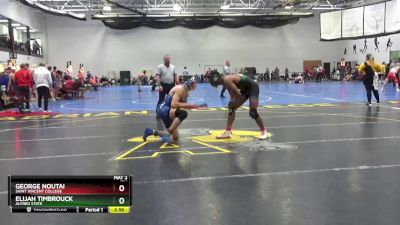 174 lbs Cons. Round 3 - Elijah Timbrouck, Alfred State vs George Noutai, Saint Vincent College