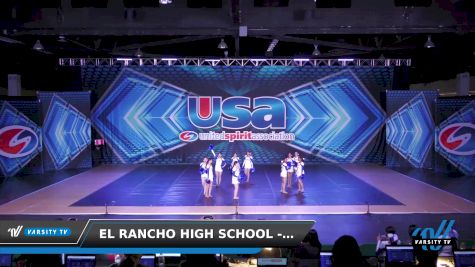 El Rancho High School - El Rancho Song [2022 Varsity - Song/Pom - Novice] 2022 USA Nationals: Spirit/College/Junior