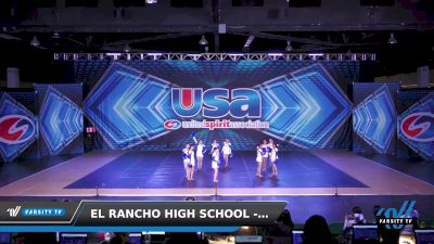 El Rancho High School - El Rancho Song [2022 Varsity - Song/Pom - Novice] 2022 USA Nationals: Spirit/College/Junior