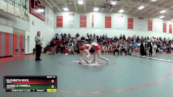 170 lbs Quarterfinal - Isabelle Farrell, Orrville vs Elizabeth Rock, Field