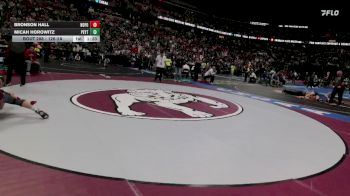 126-2A Semifinal - Micah Horowitz, Peyton High School vs Bronson Hall, North Fork High School