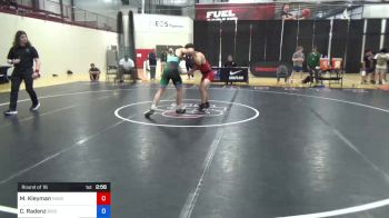 72 kg Round Of 16 - Marc Kleyman, Nassau vs Clay Radenz, Bison Wrestling Club
