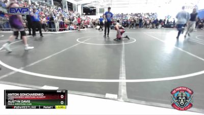 120 lbs Quarterfinal - Anton Goncharenko, Thoroughbred Wrestling Academy (TWA) vs Austyn Davis, Paola Wrestling Club