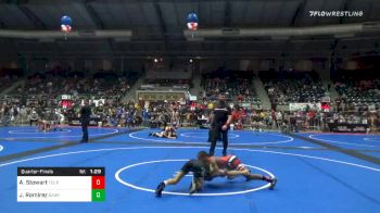 88 lbs Quarterfinal - Aaron Stewart, Toss Em Up vs Joseph Ramirez, Bay Area Dragons