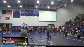 285 lbs Champ. Round 2 - Kyle Logar, Douglas vs Dylan Skillings, Thunder Basin High School