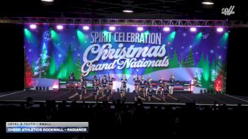 Cheer Athletics Rockwall - Radiance [2025 L2 Youth - Small] 2025 Spirit Celebration Christmas Grand Nationals