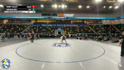 215 lbs 1st Place Match - Lincoln Jipp, Bettendorf vs Jimmy Talley, New Lenox (Lincoln-Way West)