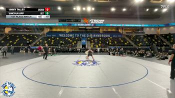 215 lbs 1st Place Match - Lincoln Jipp, Bettendorf vs Jimmy Talley, New Lenox (Lincoln-Way West)