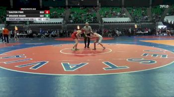 1A-4A 138 Champ. Round 1 - Dalton Fink, Weaver vs Braden Mann, Ohatchee