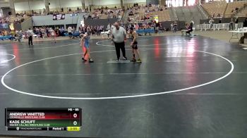 85 lbs Semifinal - Kade Schuft, Higher Calling Wrestling Club vs Andrew Whitted, Cookeville Wrestling Club