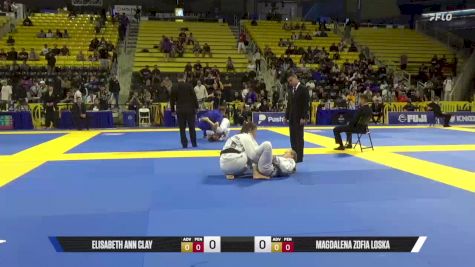 Magdalena Loska vs Elisabeth Clay | 2025 World Jiu-Jitsu IBJJF Championship