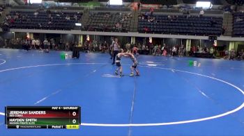 40 lbs Round 5 - Hayden Smith, Hudson Pirate Elite vs Jeremiah Sanders, Red Cobra