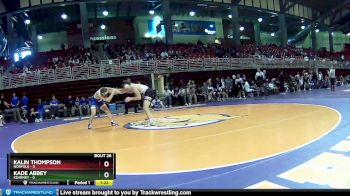 150 lbs 4th Wrestleback (16 Team) - Kalin Thompson, Norfolk vs Kade Abbey, Kearney