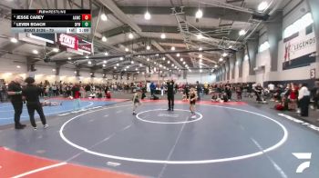 70 lbs Cons. Round 3 - Jesse Carey, All American Wrestling Club vs Leven Roach, Dragon Youth Wrestling