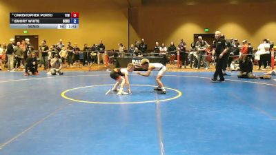 71 lbs Semis - Christopher Porto, Team Tugman Wrestling vs Emory White, NOVA WC