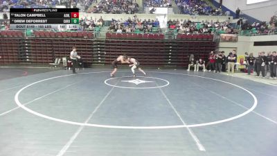 165 lbs Quarterfinal - Talon Campbell, Ashley Ridge vs Drew DeForrest, Carolina Forest