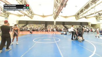 128-I lbs Quarterfinal - John Alexander, Paulsboro vs Jaquod Rodgers, Northern Delaware Wrestling Academy
