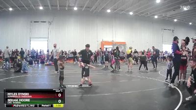 40/45 Round 1 - Lola McAllister, Cobra Wrestling Club vs Jovie Duncan, Red Devils Wrestling Club