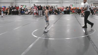 52 lbs Round 1 (4 Team) - Lincoln Rich, Meridian Maniacs vs Cole Mitchell, Donahue WA