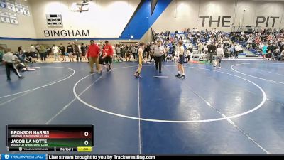 116 lbs Cons. Round 2 - Jacob La Notte, Wasatch Wrestling Club vs Bronson Harris, Jordan Junior Wrestling