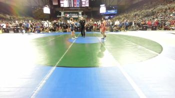 126 lbs Rnd Of 64 - Gage Walker, Oklahoma vs Lincoln Rex, Utah