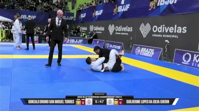 Guilherme Lopes Da Silva Cherin vs Gonzalo Bruno San Miguel Torres 2026 European Jiu-Jitsu IBJJF Championship