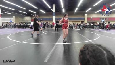 120 lbs Quarterfinal - Sarahi Guerrero, Silverback Wrestling Fort Worth vs Scarlett McClellan, Texans Wrestling Club