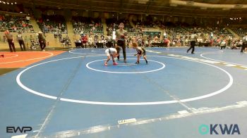 55 lbs Consi Of 4 - Beau Wiley, Lake Legends Wrestling Club vs Kamrei Downing, Berryhill Wrestling Club