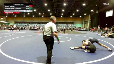 141 lbs Consi Of 16 #1 - Jason Saenz, Mt Sac vs Terrell Kinlicheenie, New Mexico Highlands