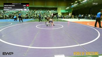 89 lbs Consi Of 4 - Urijah Rucobo, Central Coast Most Wanted vs Max Perez, California Grapplers