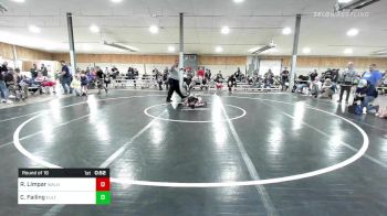 52 lbs Round Of 16 - Ryder Limpar, Walnutport vs Carson Failing, Fulton
