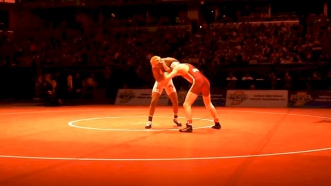 132 - Chad Red v. Nick Lee 2016 Indiana State Finals - FloWrestling