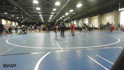 70-75 lbs Consolation - Zane Staehlin, Cowboy Wrestling Club vs Jameson Haney, Young Viking Warriors