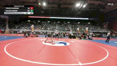 4A-120 lbs Cons. Semi - Trace Eldridge, Cheyenne East vs Kaleb Gunter, Green River