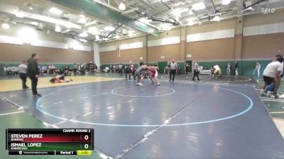 215 lbs Champ. Round 2 - Steven Perez, Banning vs Ismael Lopez, Gabrielino