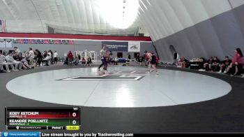 141 lbs Round 3 (8 Team) - Kody Ketchum, Maryville vs Keandre Poellnitz, Montevallo