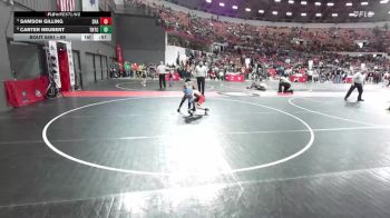 69 lbs Semifinal - Carter Neubert, Team Nazar Training Center vs Samson Gilling, Shawano