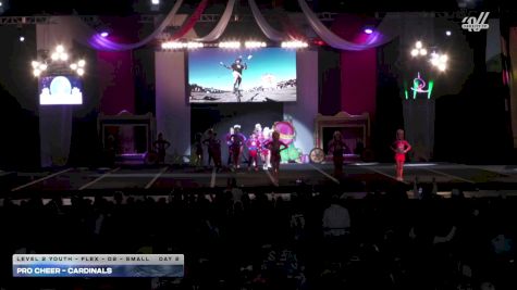 Pro Cheer - Cardinals [2025 L2 Youth - Flex - D2 - Small Day 2] 2025 ASC Battle Under the Big Top Grand Nationals