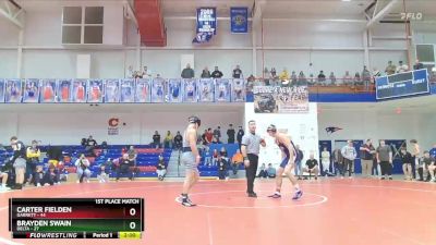 144 lbs Placement (16 Team) - Carter Fielden, Garrett vs Brayden Swain, Delta