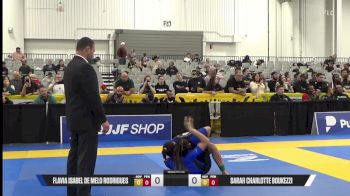 Sarah Charlotte Boukezzi vs Flavia Isabel De Melo Rodrigues 2025 World IBJJF Jiu-Jitsu No-Gi Championship